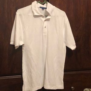 Port authority white polo shirt. Size XS.